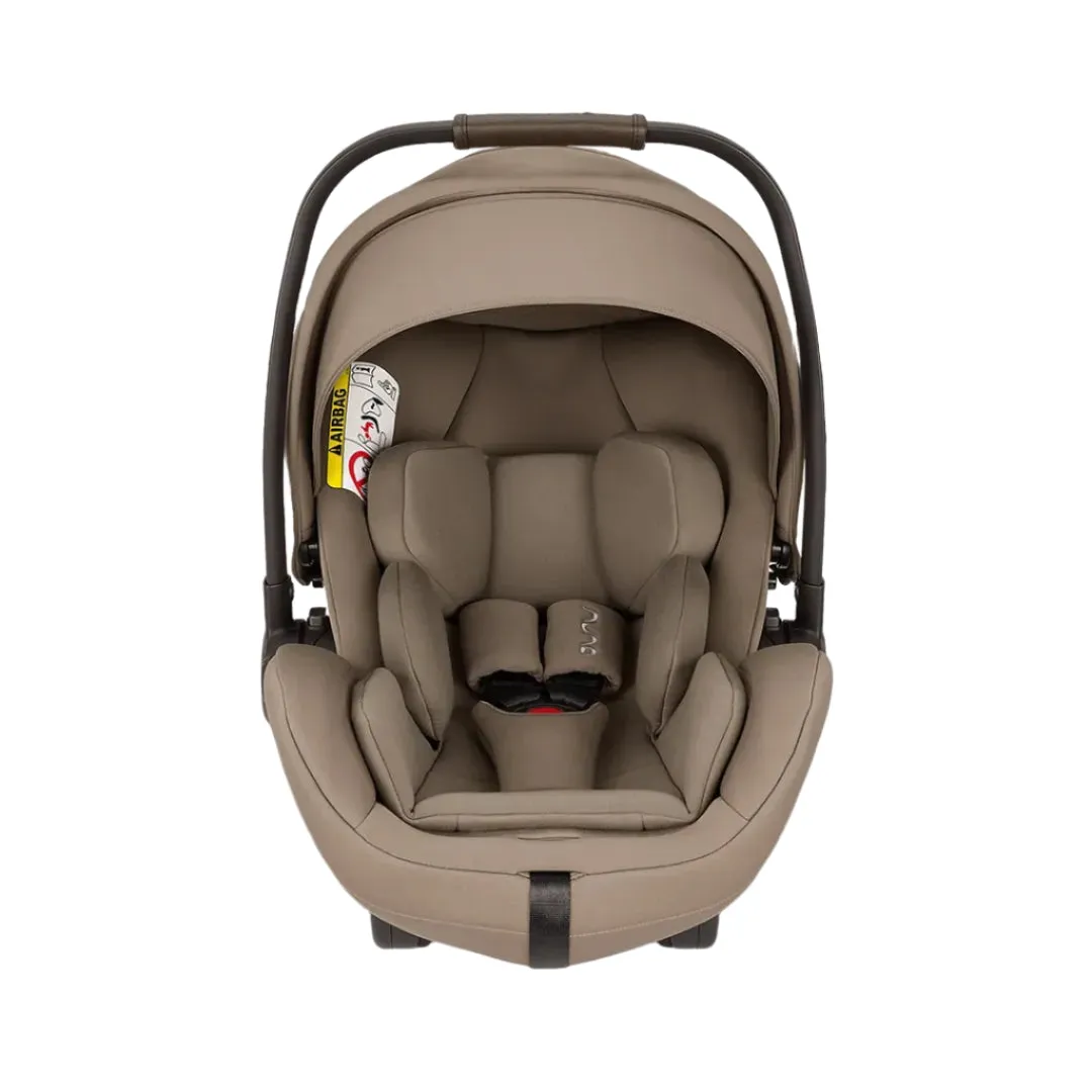 Nuna Mixx Next   Mixx Next Carry Cot   Arra Flex   Base Curv Travel System - Cedar