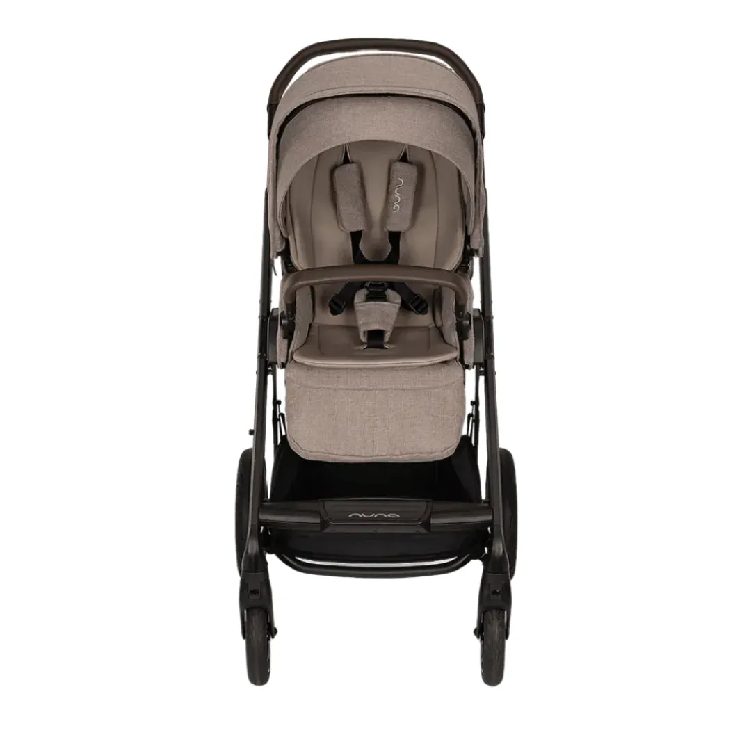 Nuna Mixx Next   Mixx Next Carry Cot   Arra Flex   Base Curv Travel System - Cedar