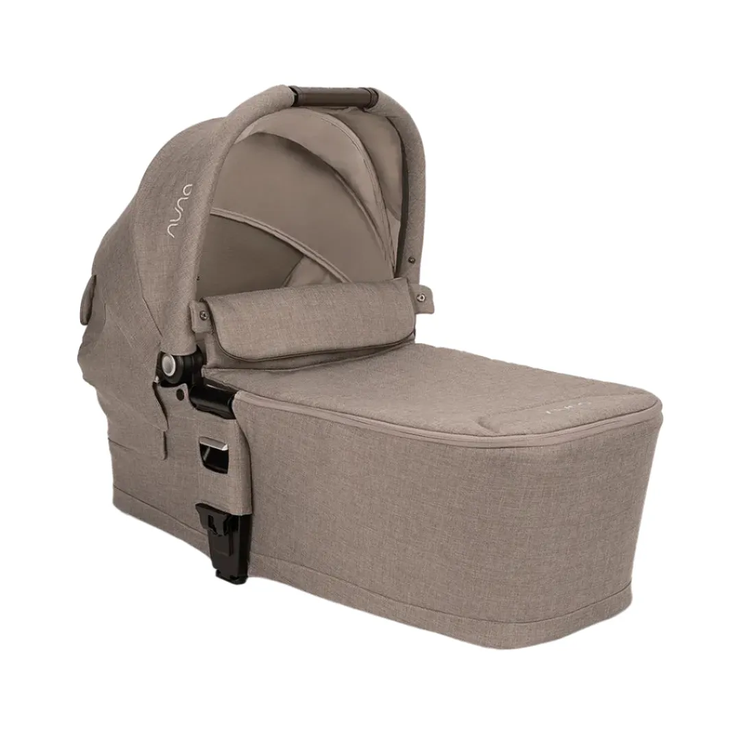 Nuna Mixx Next   Mixx Next Carry Cot   Arra Flex   Base Curv Travel System - Cedar