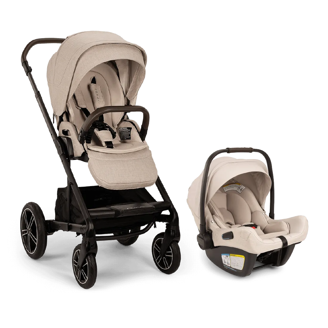 Nuna MIXX next   PIPA aire rx Travel System