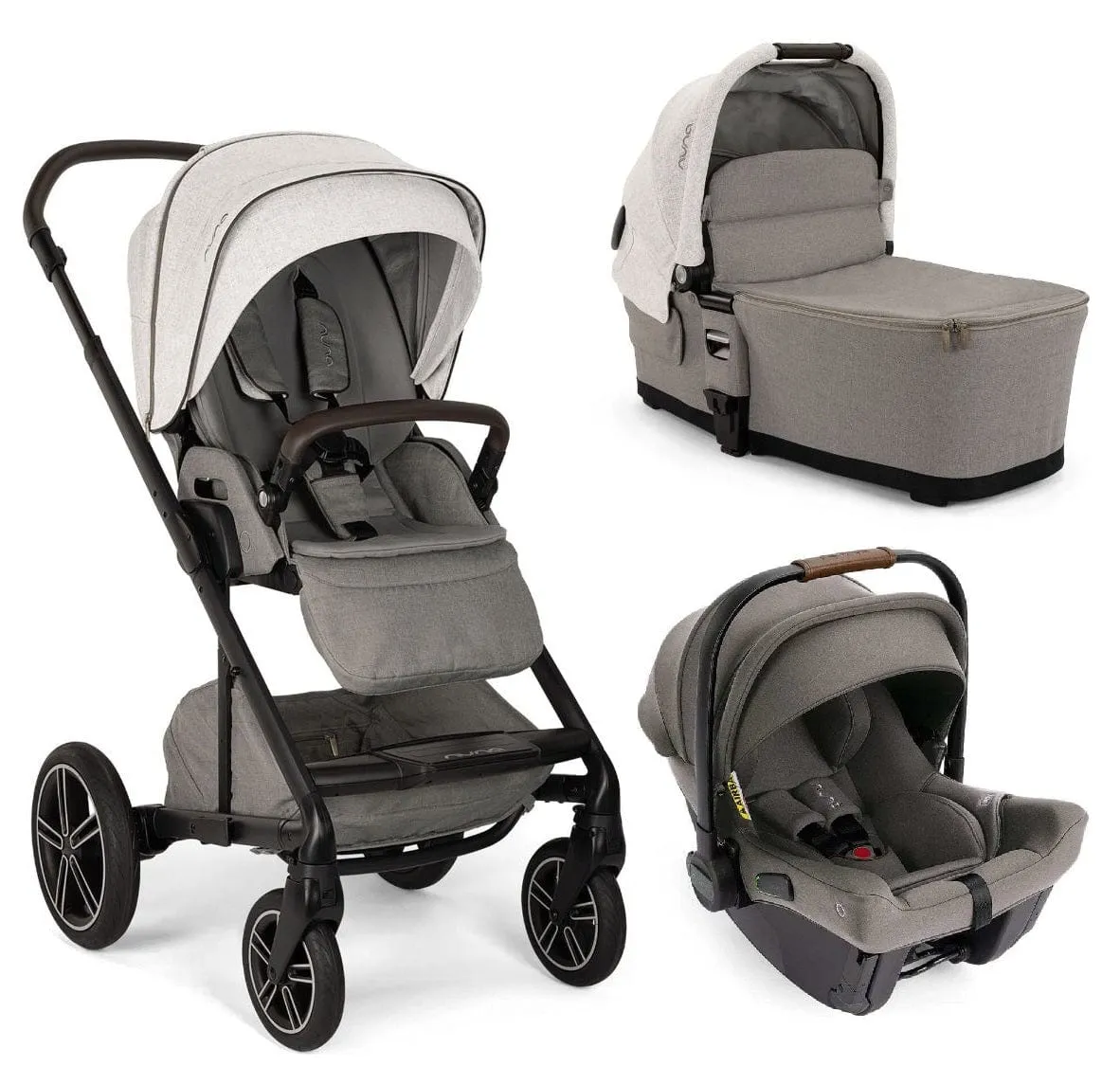 Nuna MIXX Next (PIPA Urbn) Travel System - Mineral