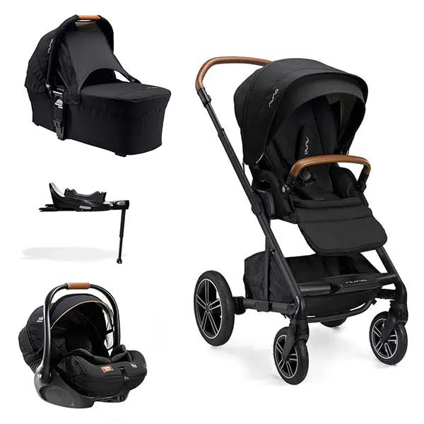 Nuna Mixx Next Pram with Joie ilevel Pro recline & Encore base