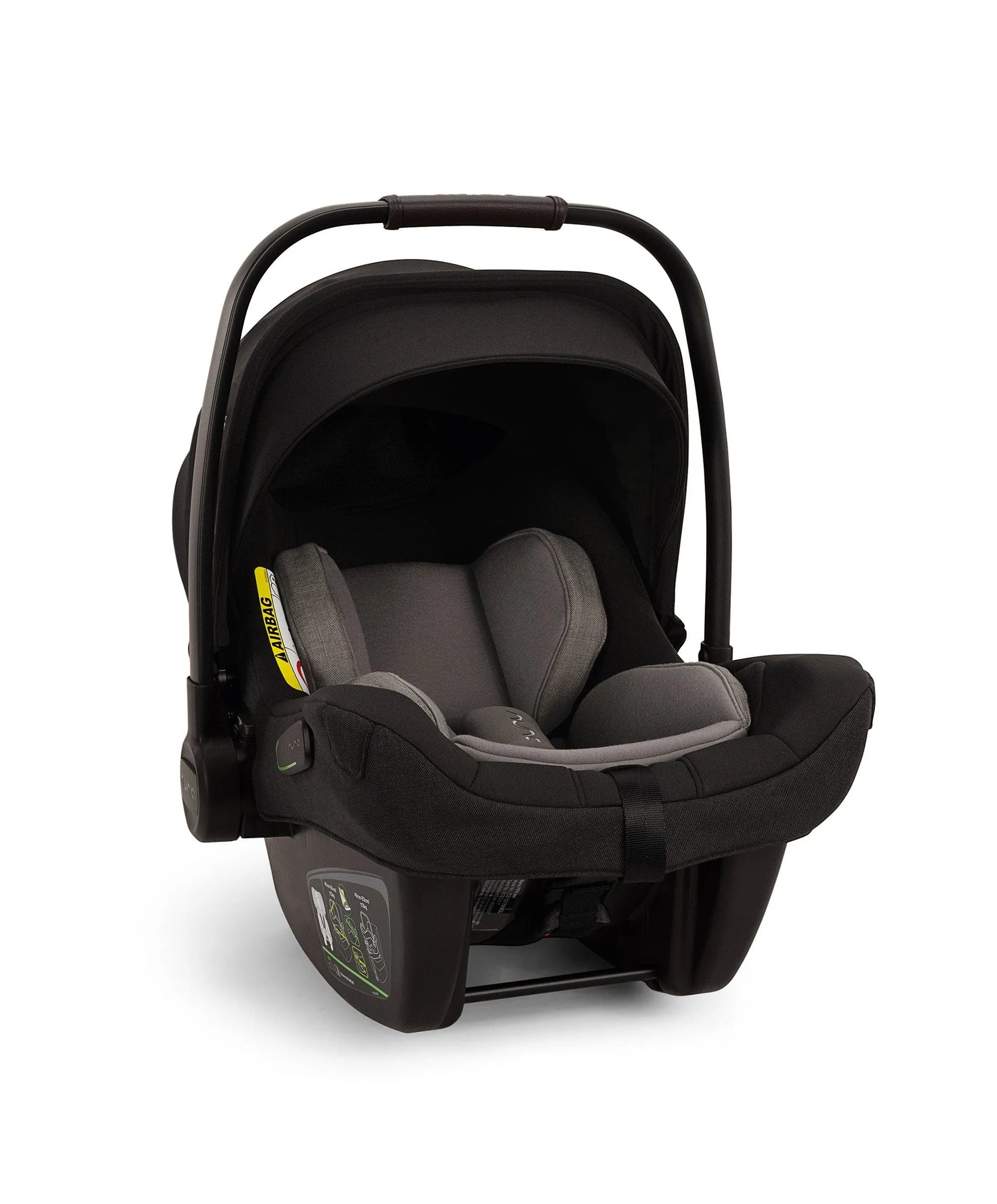 Nuna Mixx Next Pushchair 5 Piece Travel Bundle with PIPA Next Car Seat & Base - Caviar