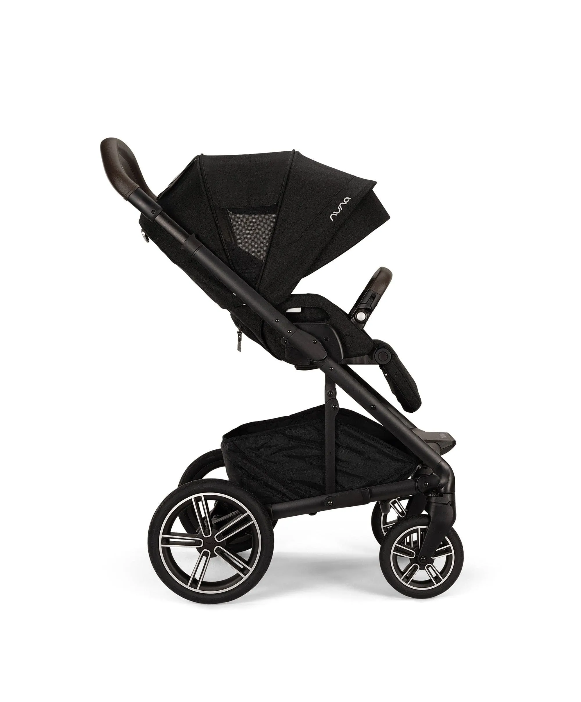 Nuna Mixx Next Pushchair 5 Piece Travel Bundle with PIPA Next Car Seat & Base - Caviar