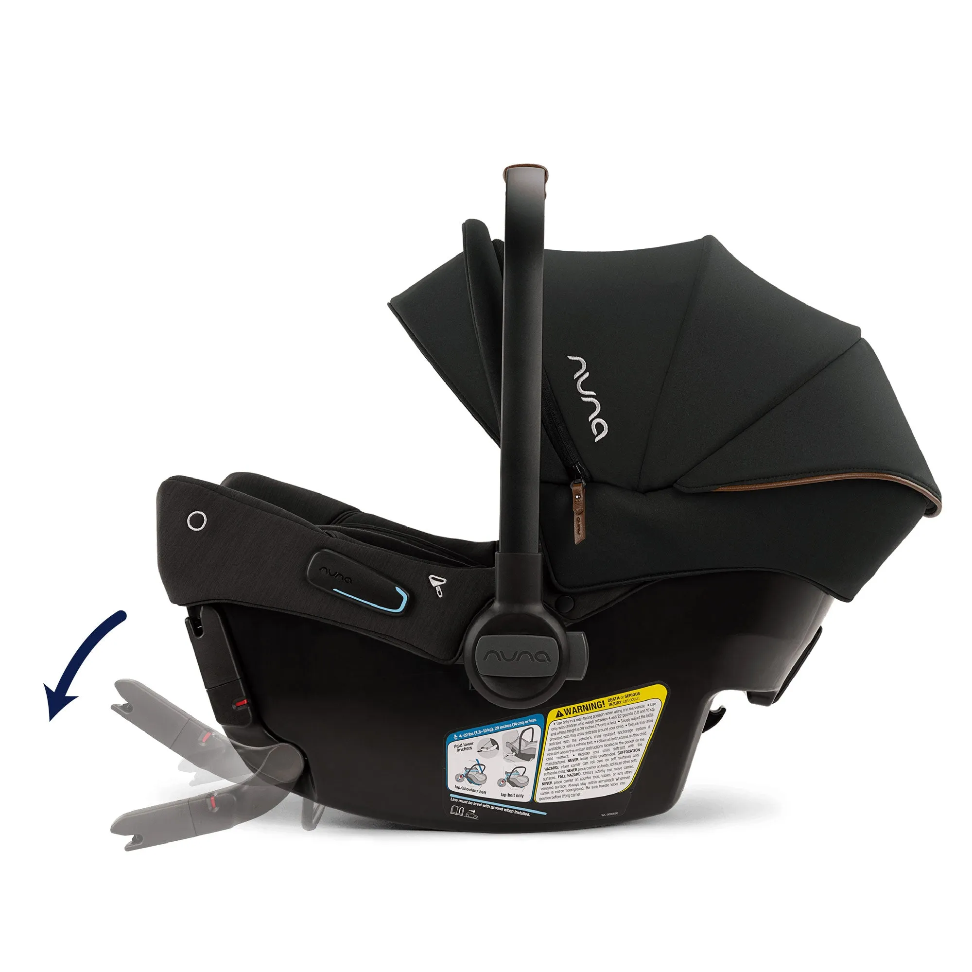 Nuna MIXX Next Stroller and PIPA Urbn Car Seat Travel System