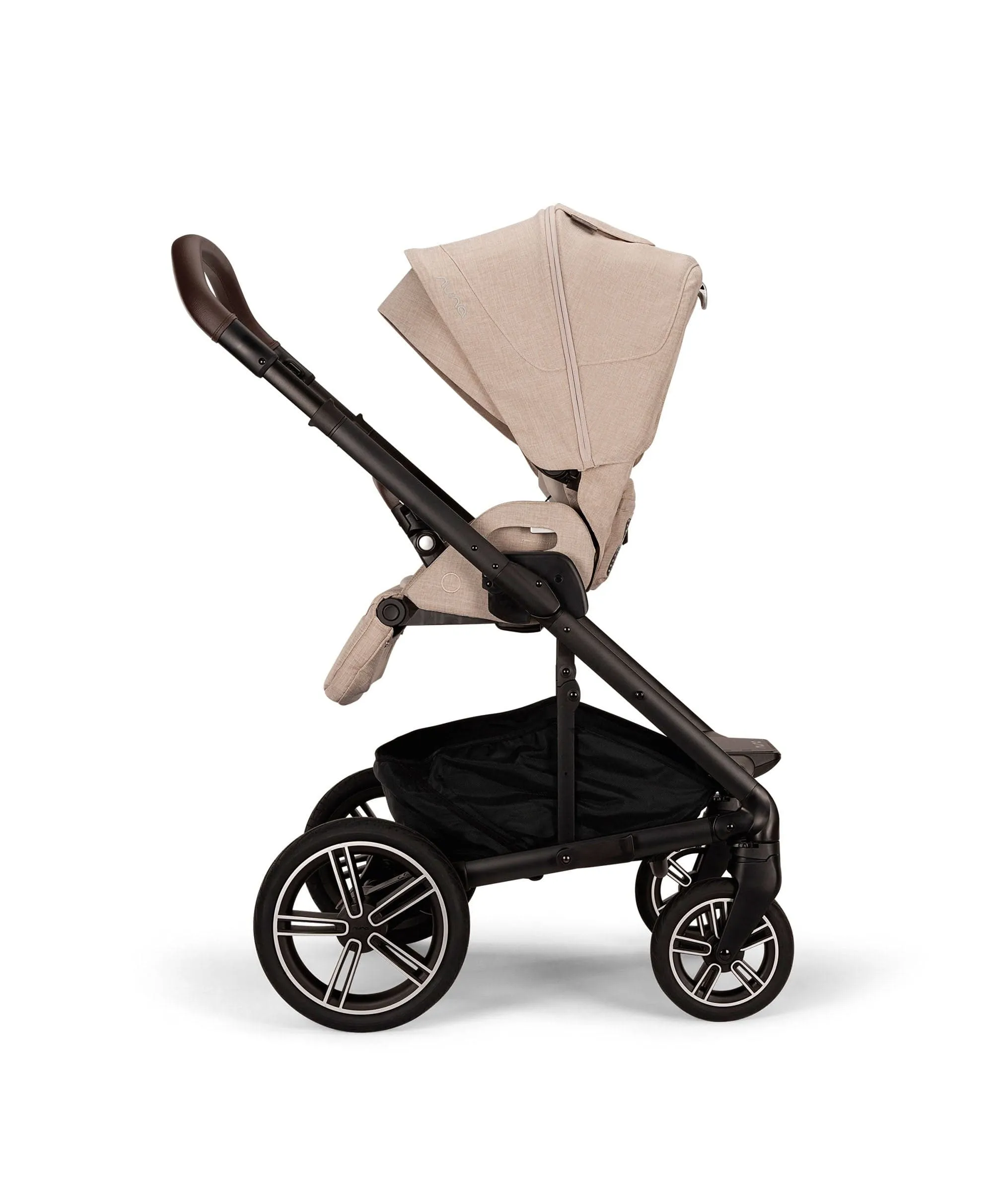 Nuna MIXX Next Urbn Bundle with PIPA Urbn Car Seat - Biscotti