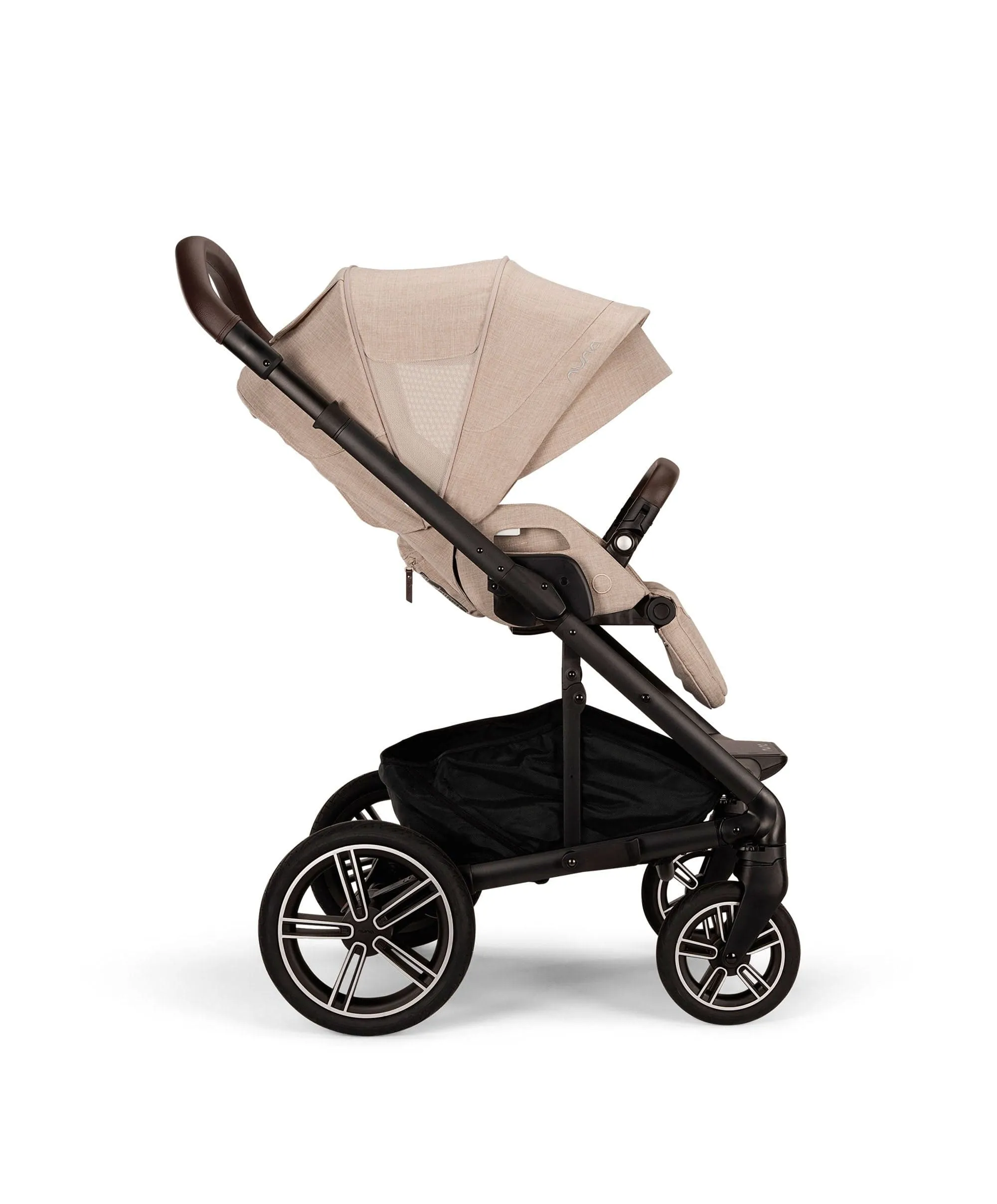 Nuna MIXX Next Urbn Bundle with PIPA Urbn Car Seat - Biscotti