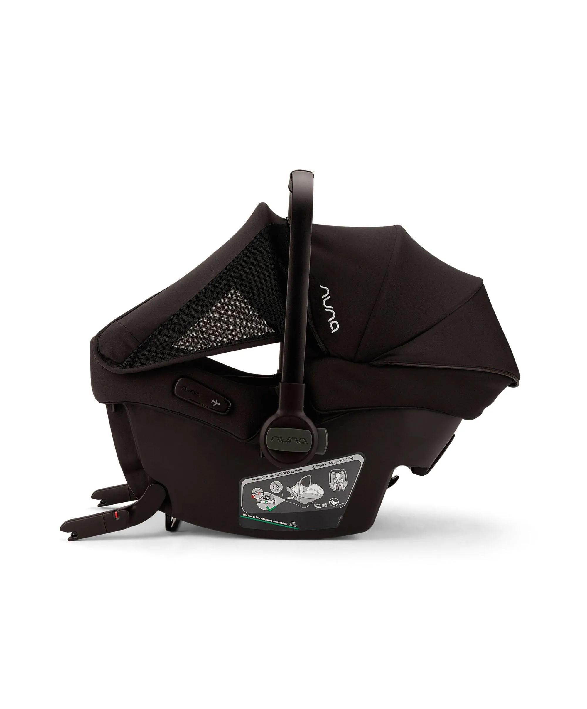Nuna MIXX Next Urbn Bundle with PIPA Urbn Car Seat - Biscotti