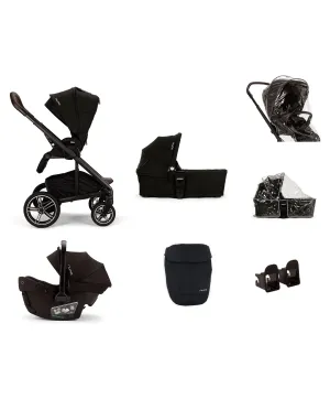 Nuna MIXX Next Urbn Bundle with PIPA Urbn Car Seat - Caviar