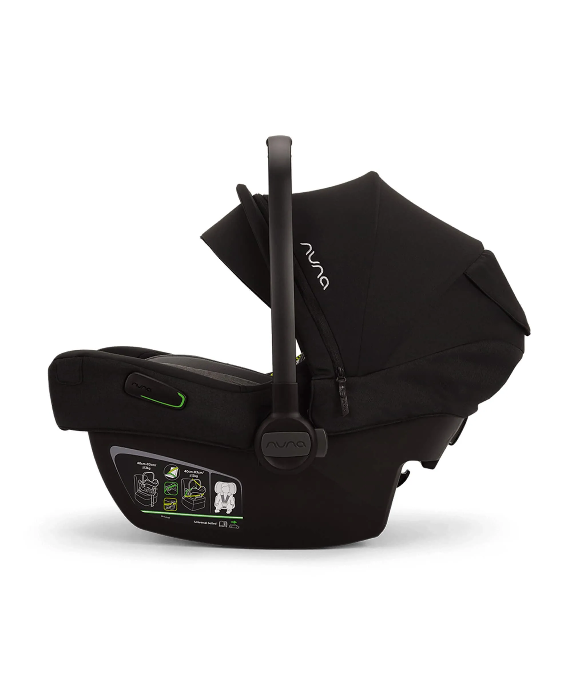 Nuna PIPA Next Car Seat - Caviar
