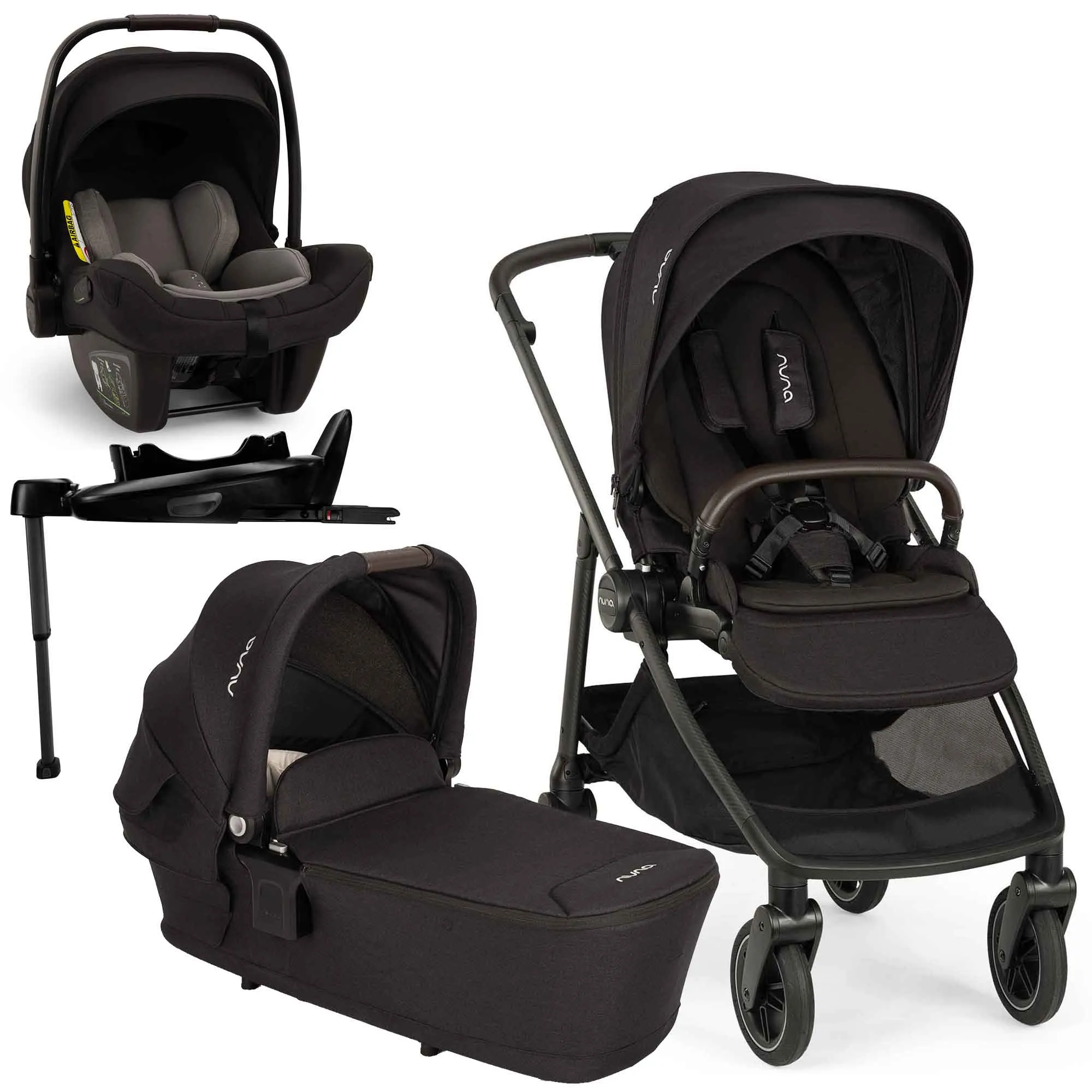 Nuna SWIV & PIPA Next Bundle - Caviar