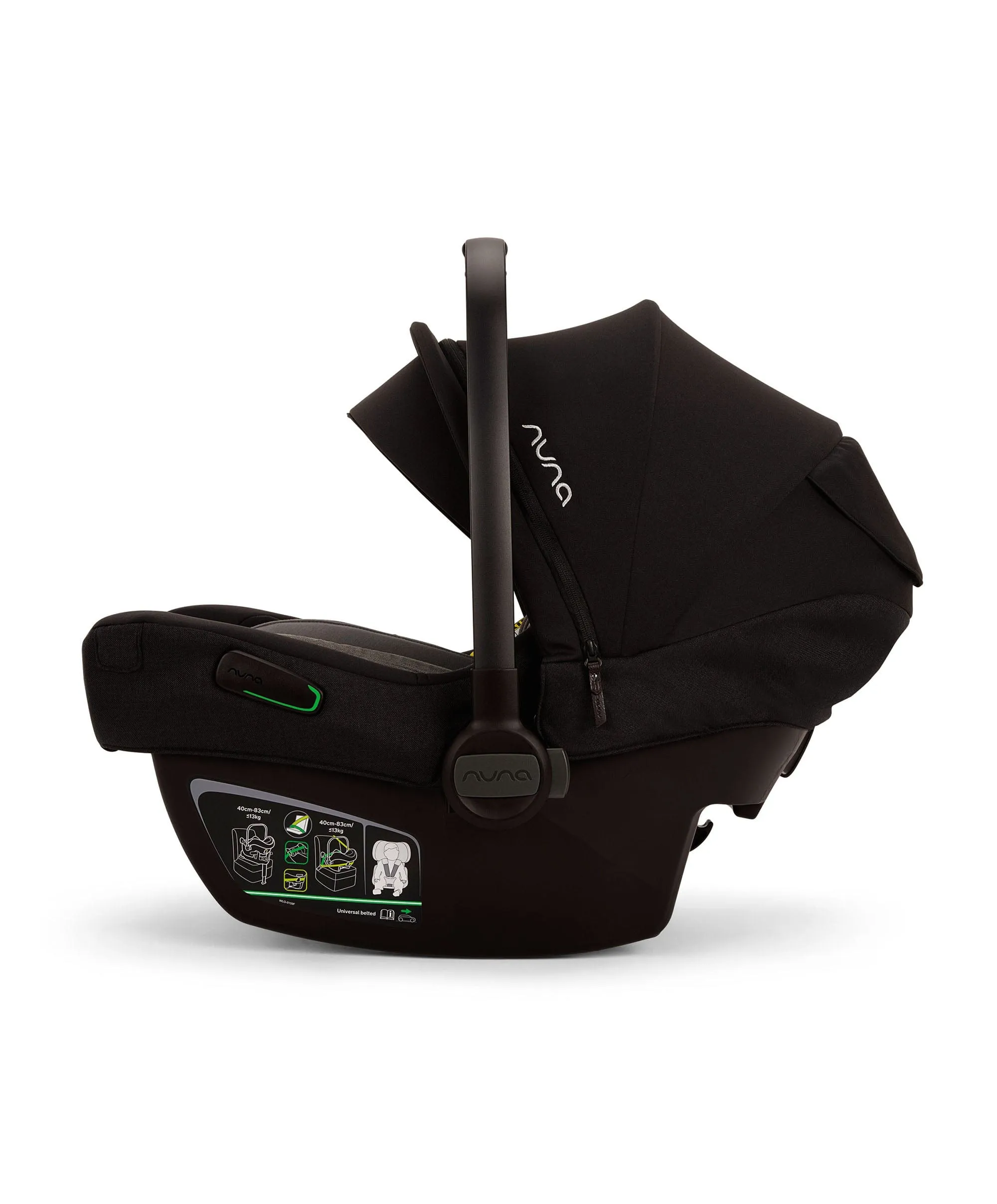 Nuna Swiv Pushchair Bundle with Pipa Next Car Seat - Caviar