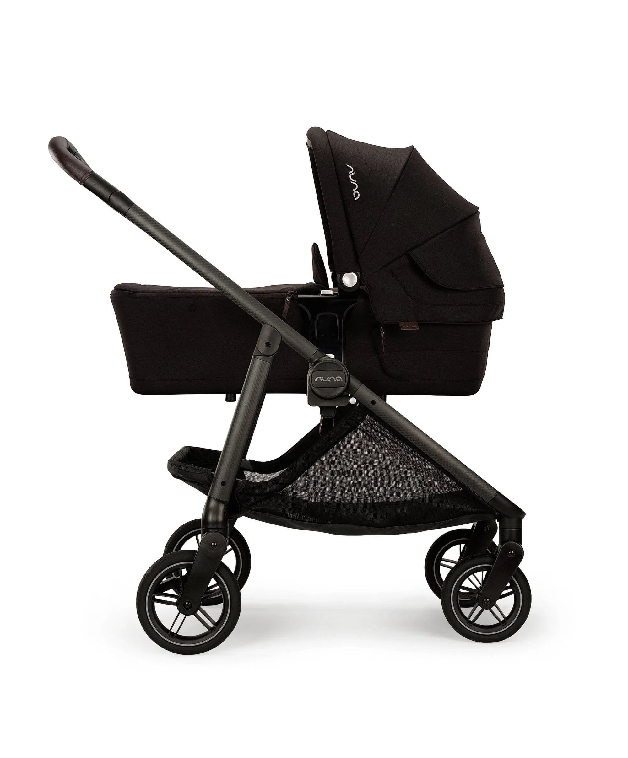 Nuna Swiv Pushchair Bundle with Pipa Next Car Seat - Caviar