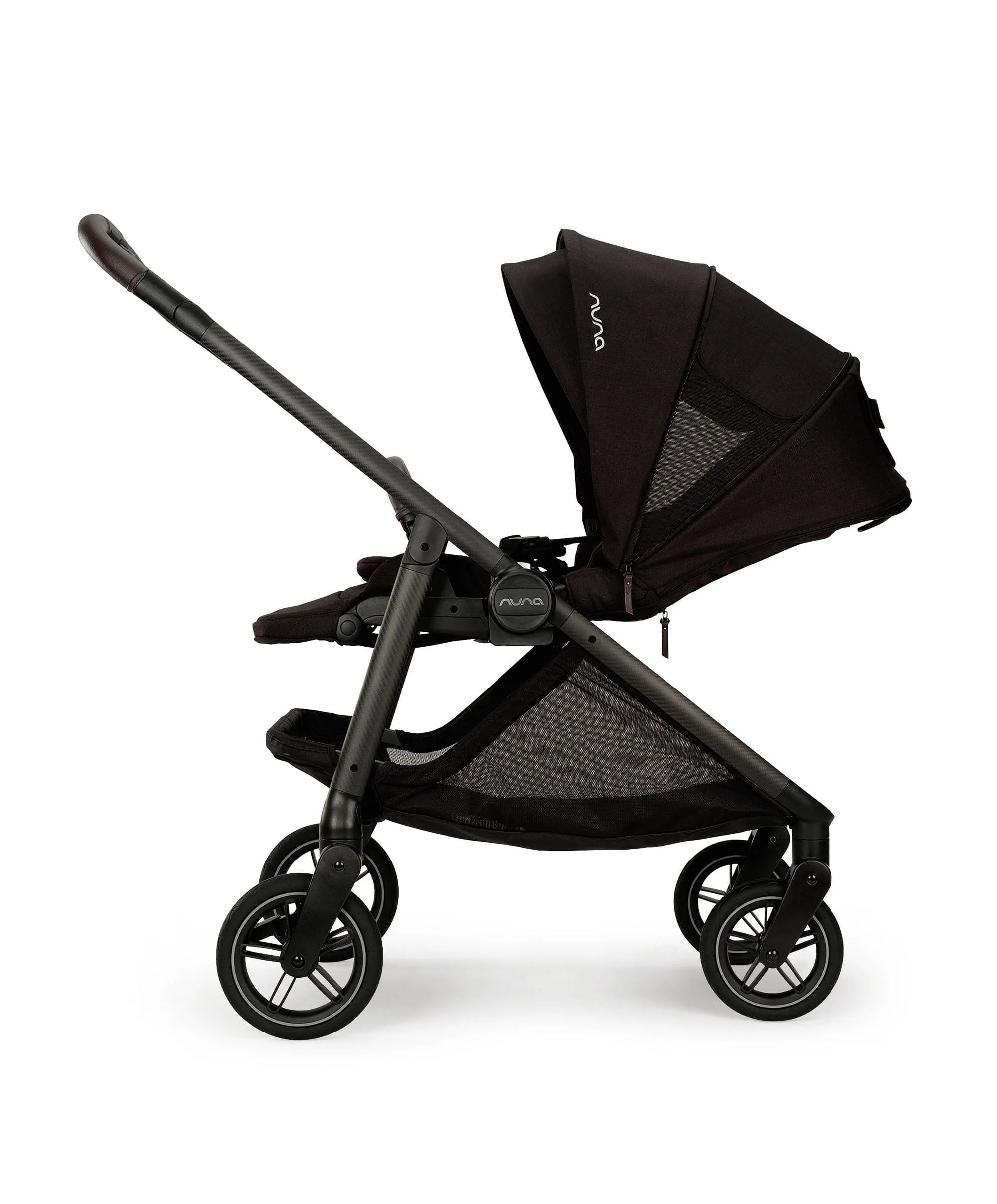 Nuna Swiv Pushchair Bundle with Pipa Next Car Seat - Caviar