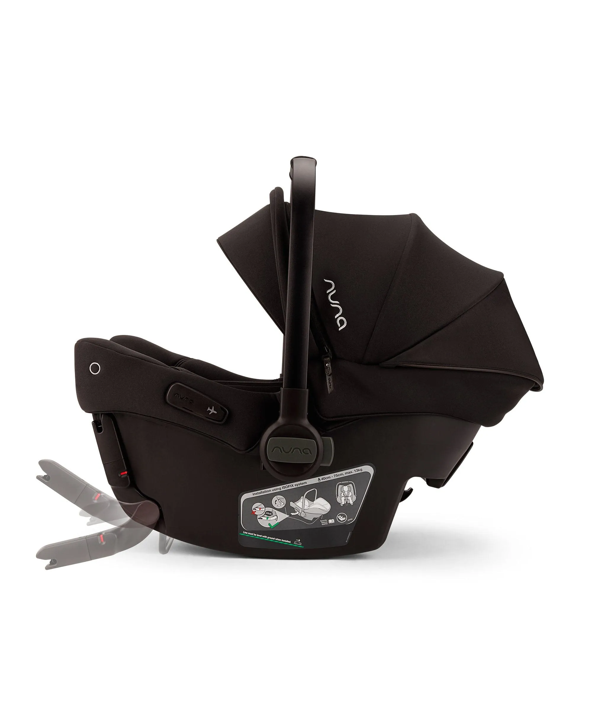 Nuna Swiv Pushchair Bundle with PIPA Urbn Car Seat - Caviar