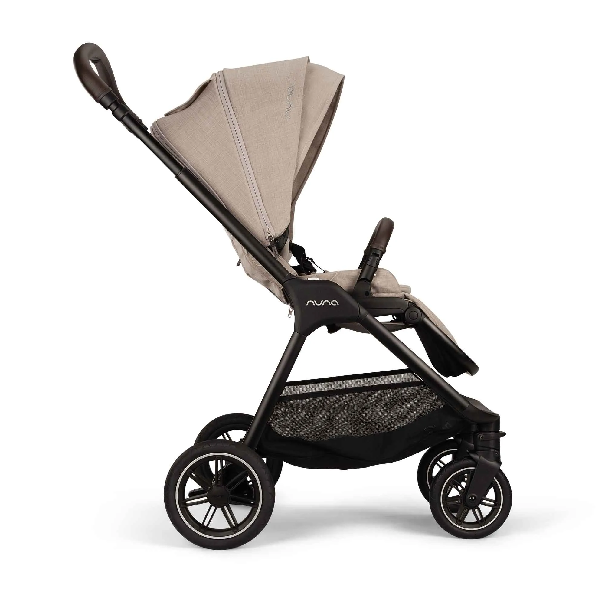 Nuna TRIV Next & ARRA Flex & BASE Curv Bundle - Biscotti