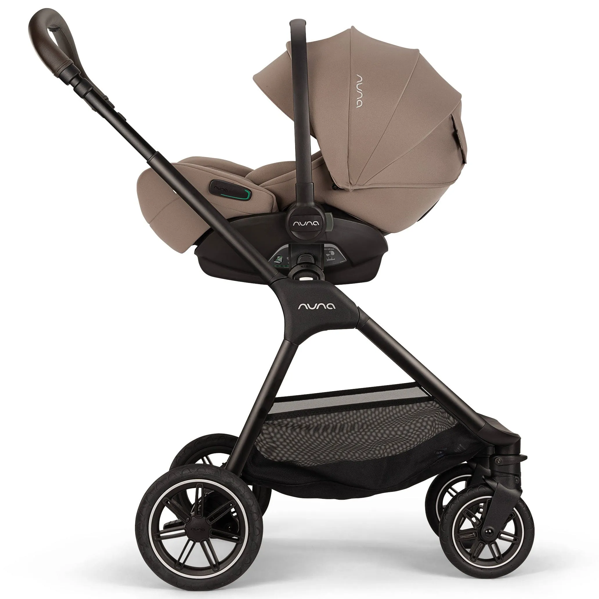 Nuna TRIV Next & ARRA Flex & BASE Curv Bundle - Cedar
