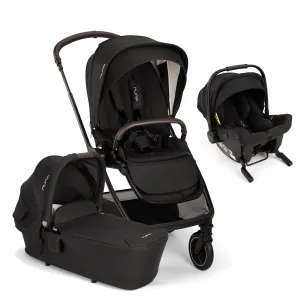 Nuna TRIV Next & PIPA Urbn Travel System - Caviar