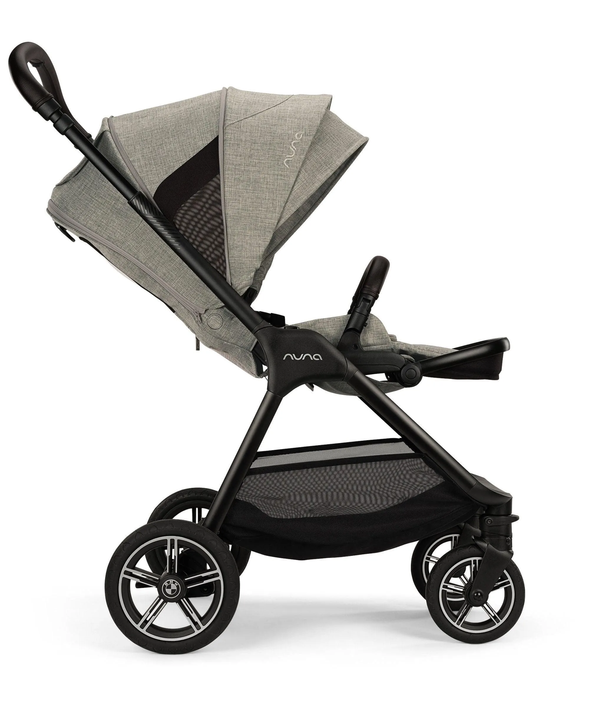 Nuna TRIV Next BMW Pushchair Bundle with PIPA Next Car Seat (4-Pieces)  Graphene
