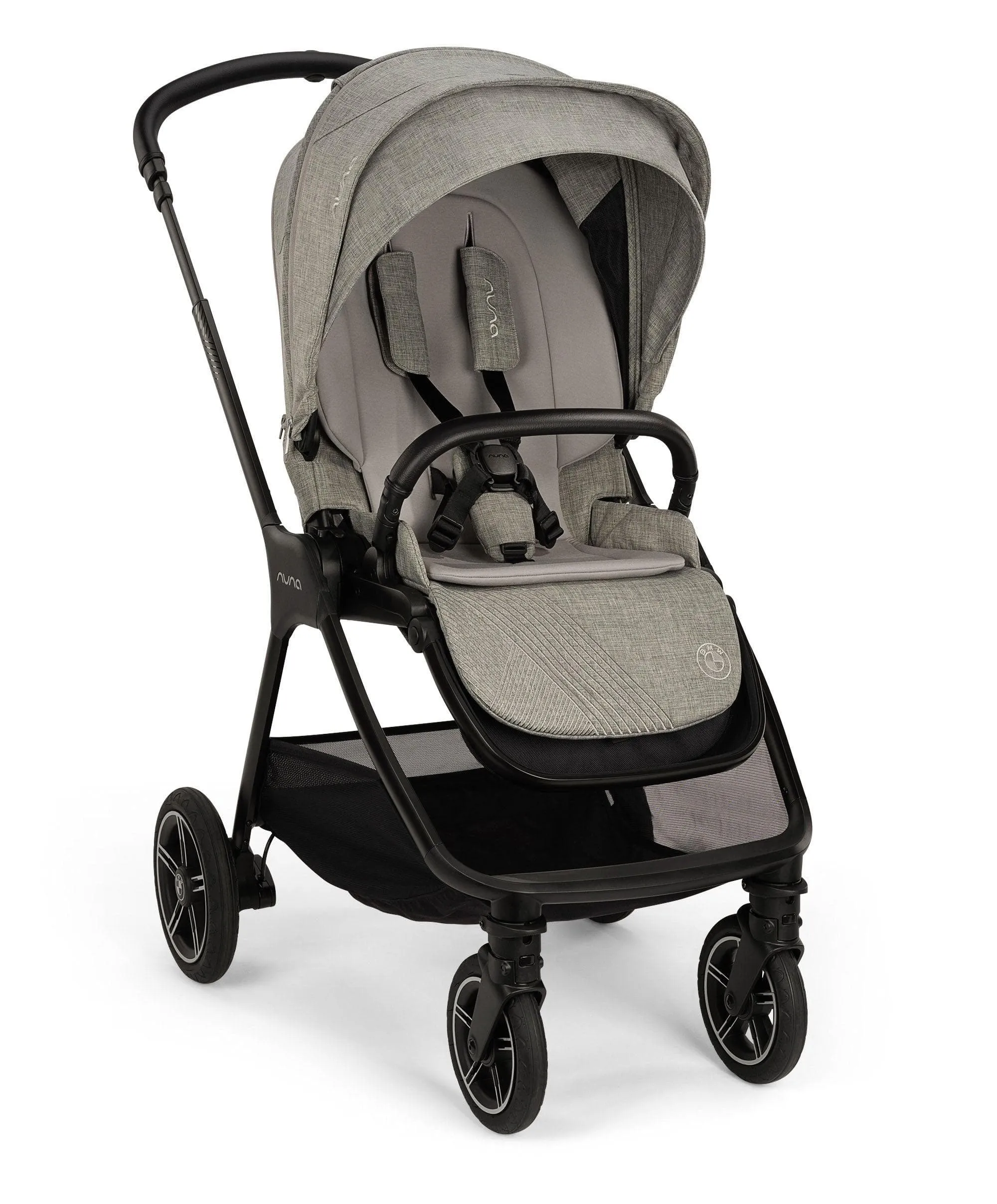 Nuna TRIV Next BMW Pushchair Bundle with PIPA Urbn Car Seat (3-Pieces)  Graphene