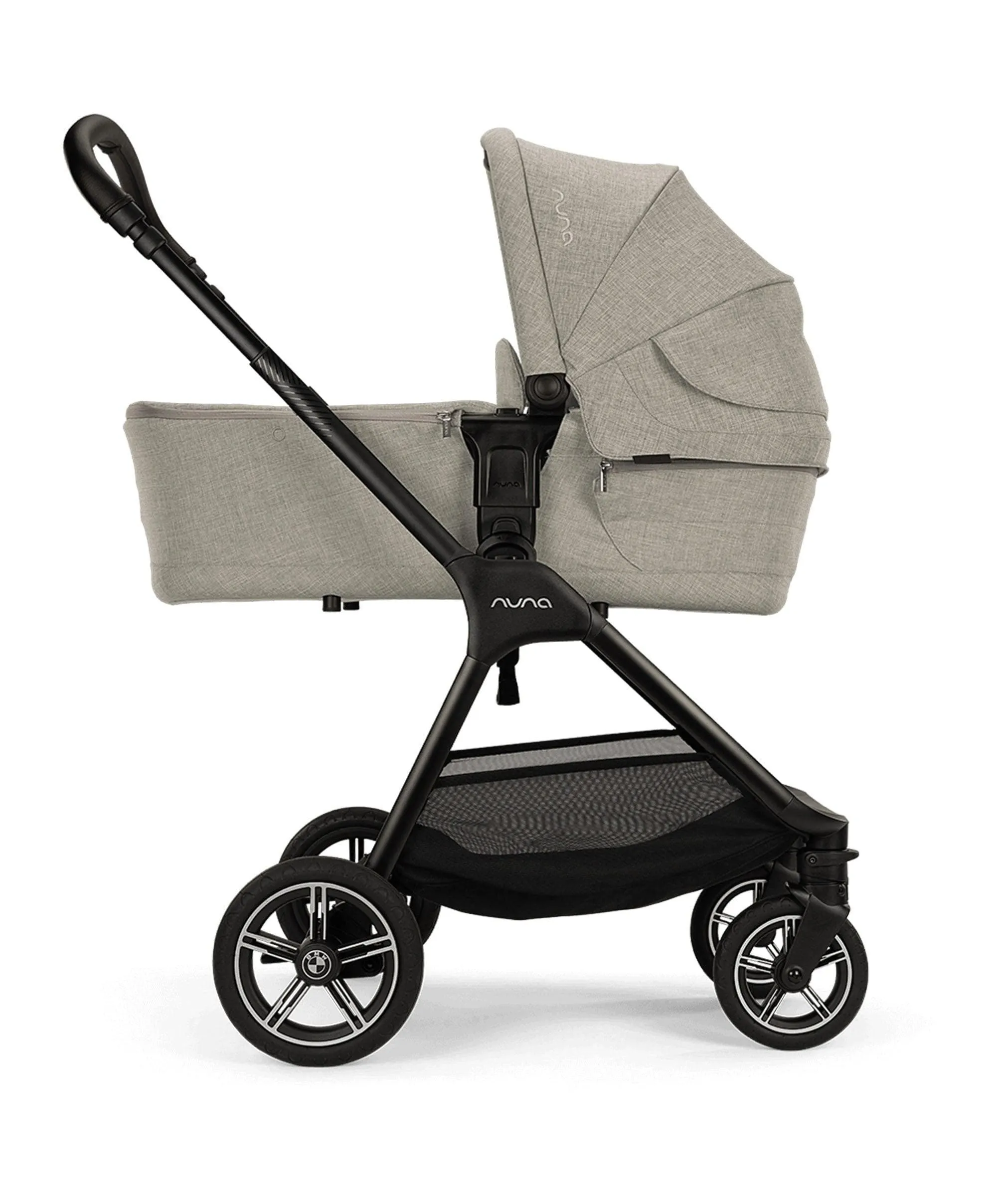 Nuna TRIV Next BMW Pushchair Bundle with PIPA Urbn Car Seat (3-Pieces)  Graphene