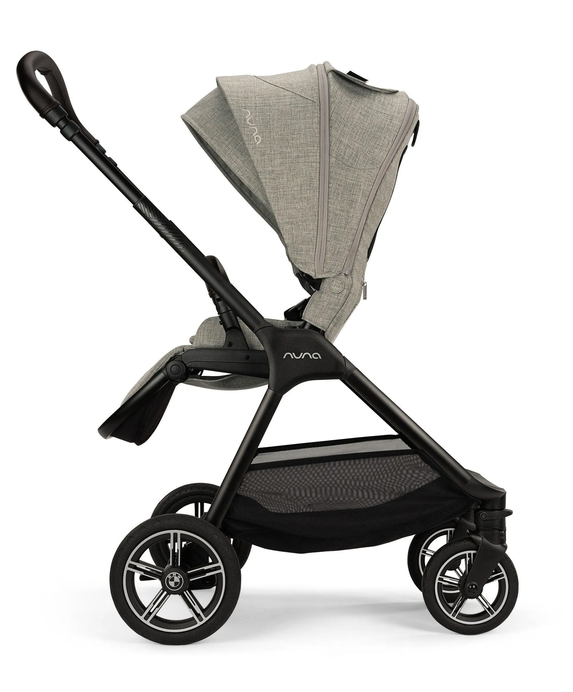 Nuna TRIV Next BMW Pushchair Bundle with PIPA Urbn Car Seat (3-Pieces)  Graphene