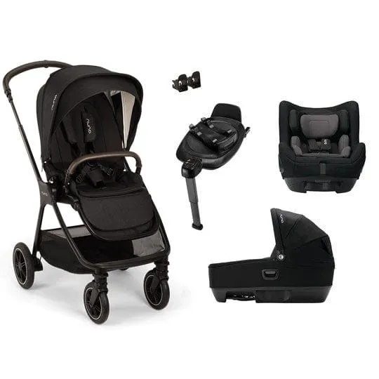 Nuna TRIV Next Generation Cari Travel System - Caviar