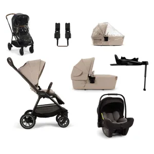 Nuna TRIV Next Generation Pipa Travel System - Biscotti