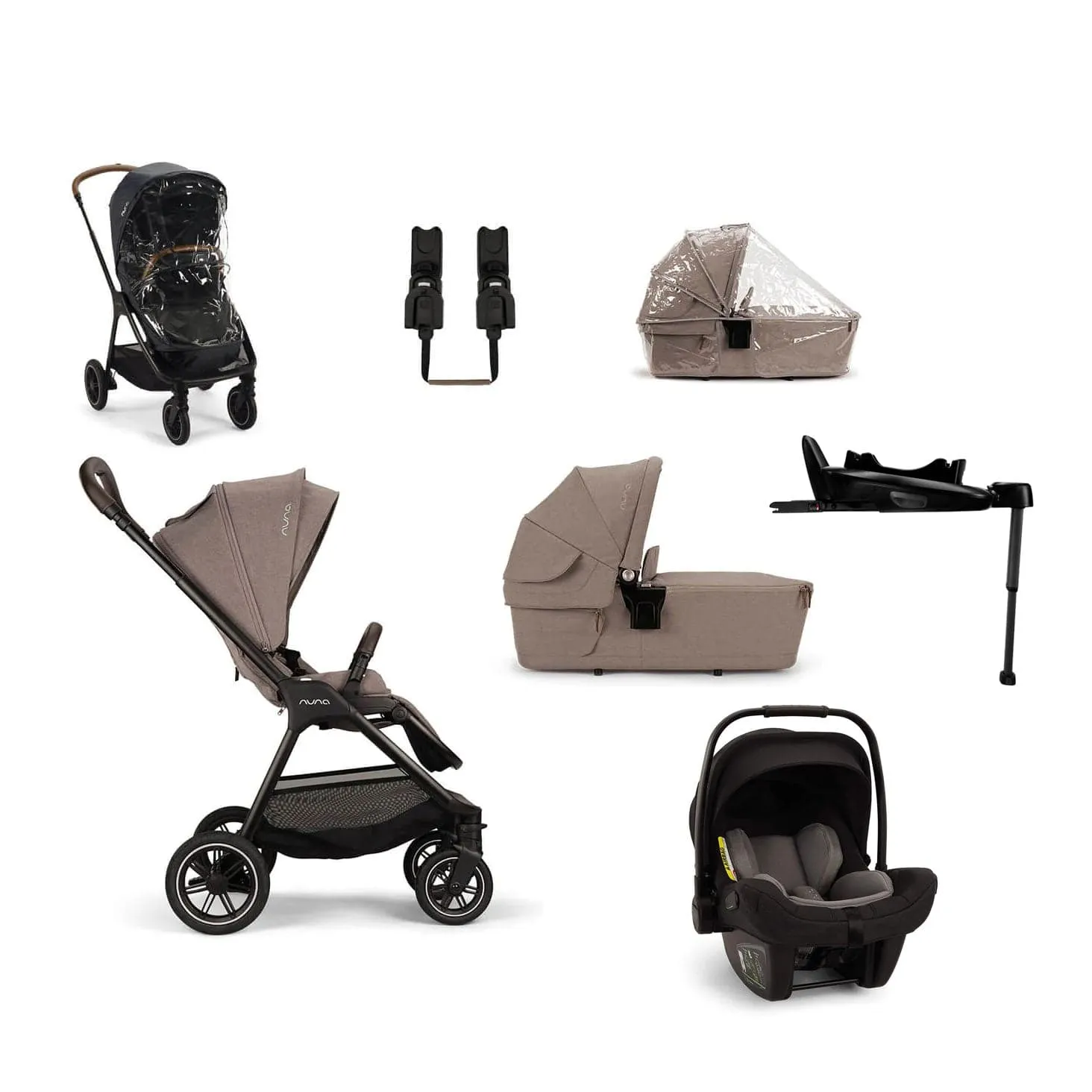 Nuna TRIV Next Generation Pipa Travel System - Cedar
