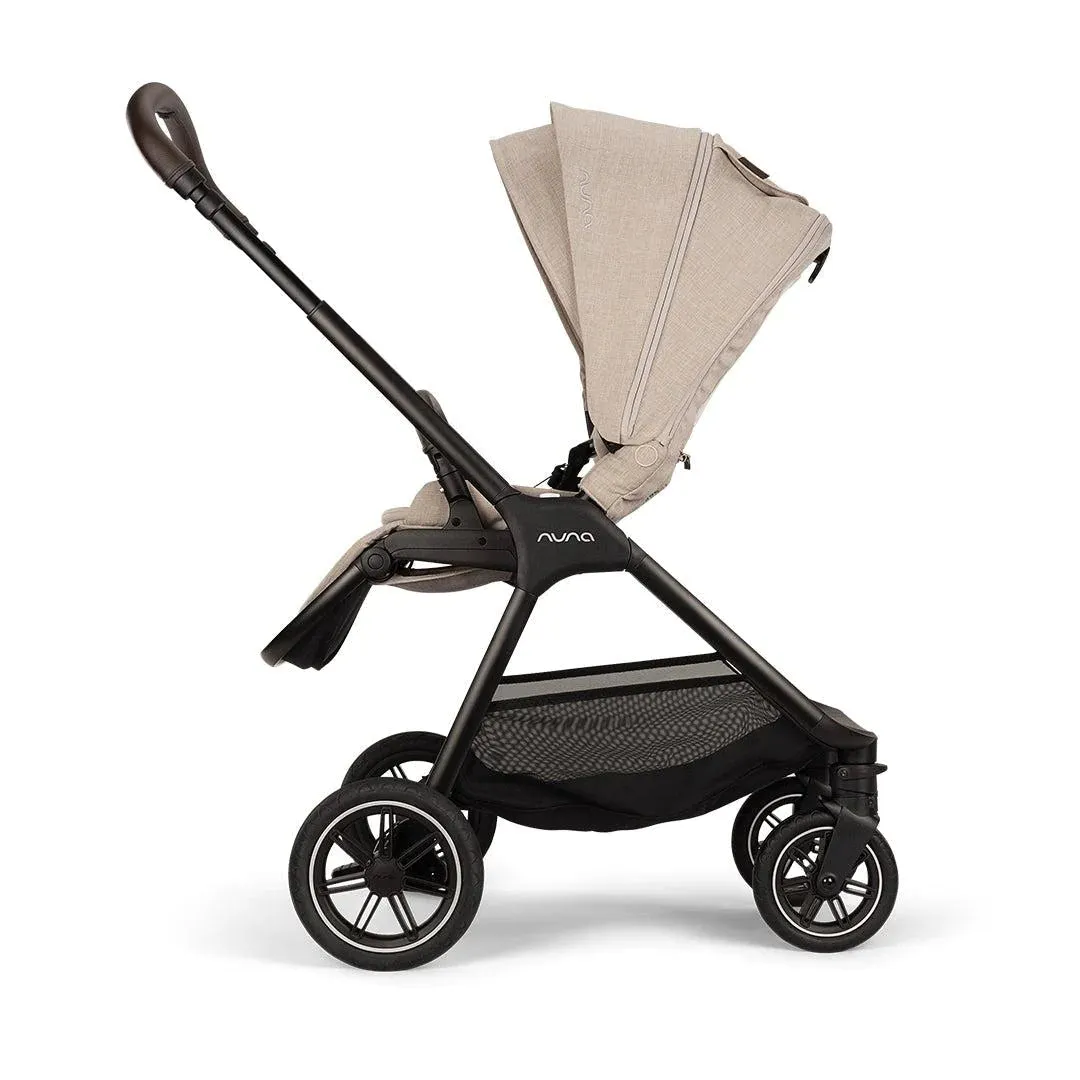 Nuna Triv Next   Pipa Urbn Travel System - Biscotti
