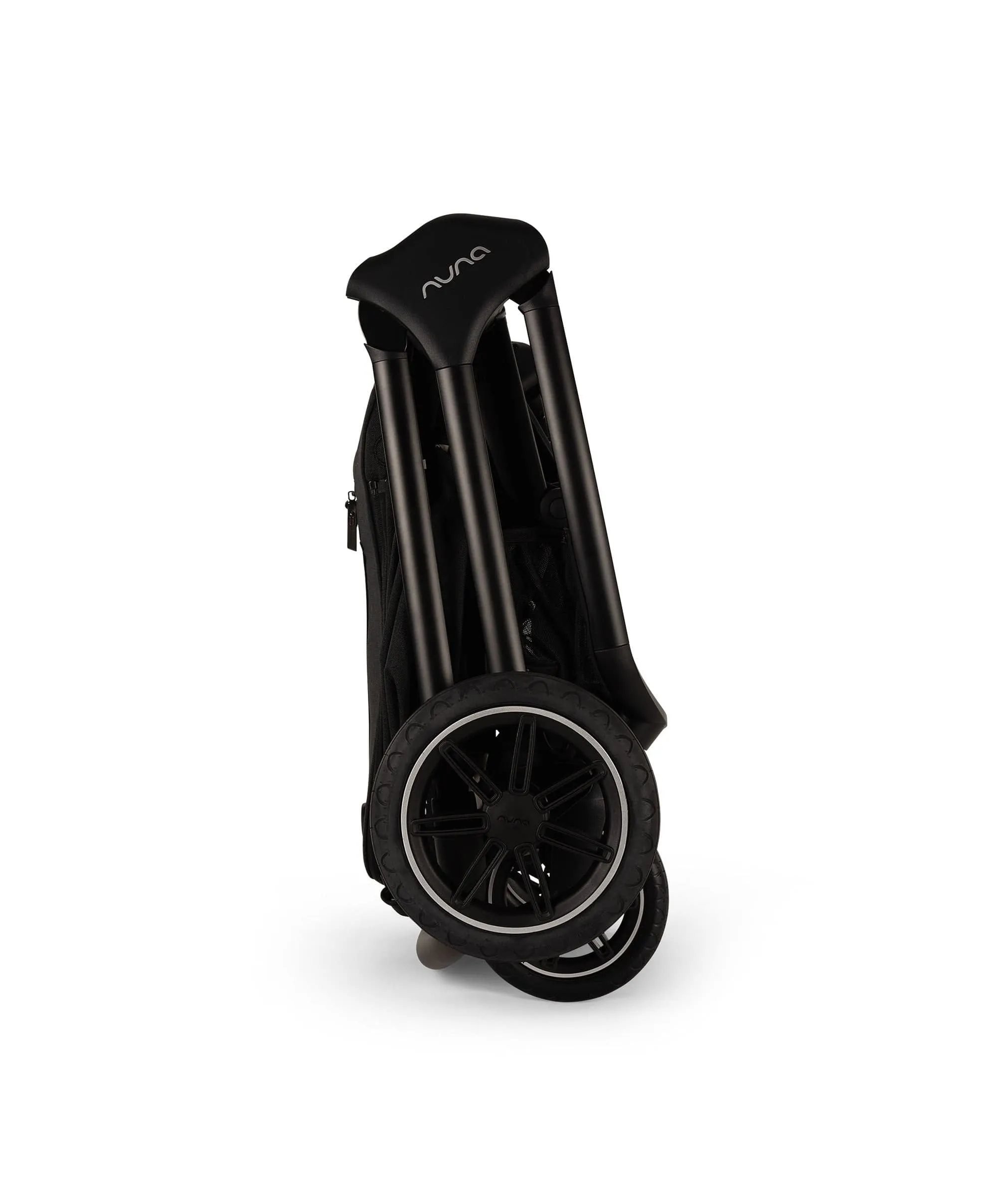 Nuna Triv Next Pushchair 4 Piece Travel Bundle with PIPA Next Car Seat & Base - Caviar