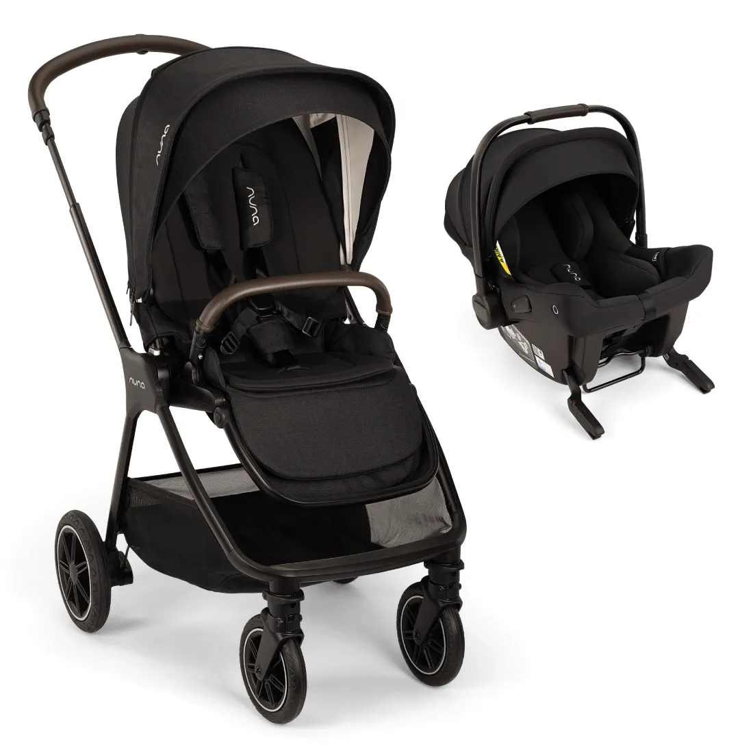 Nuna TRIV Next Pushchair with Pipa URBN Car Seat - Caviar