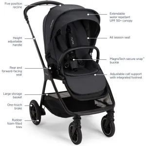 Nuna TRIV Next Stroller   Pipa Urbn Travel System