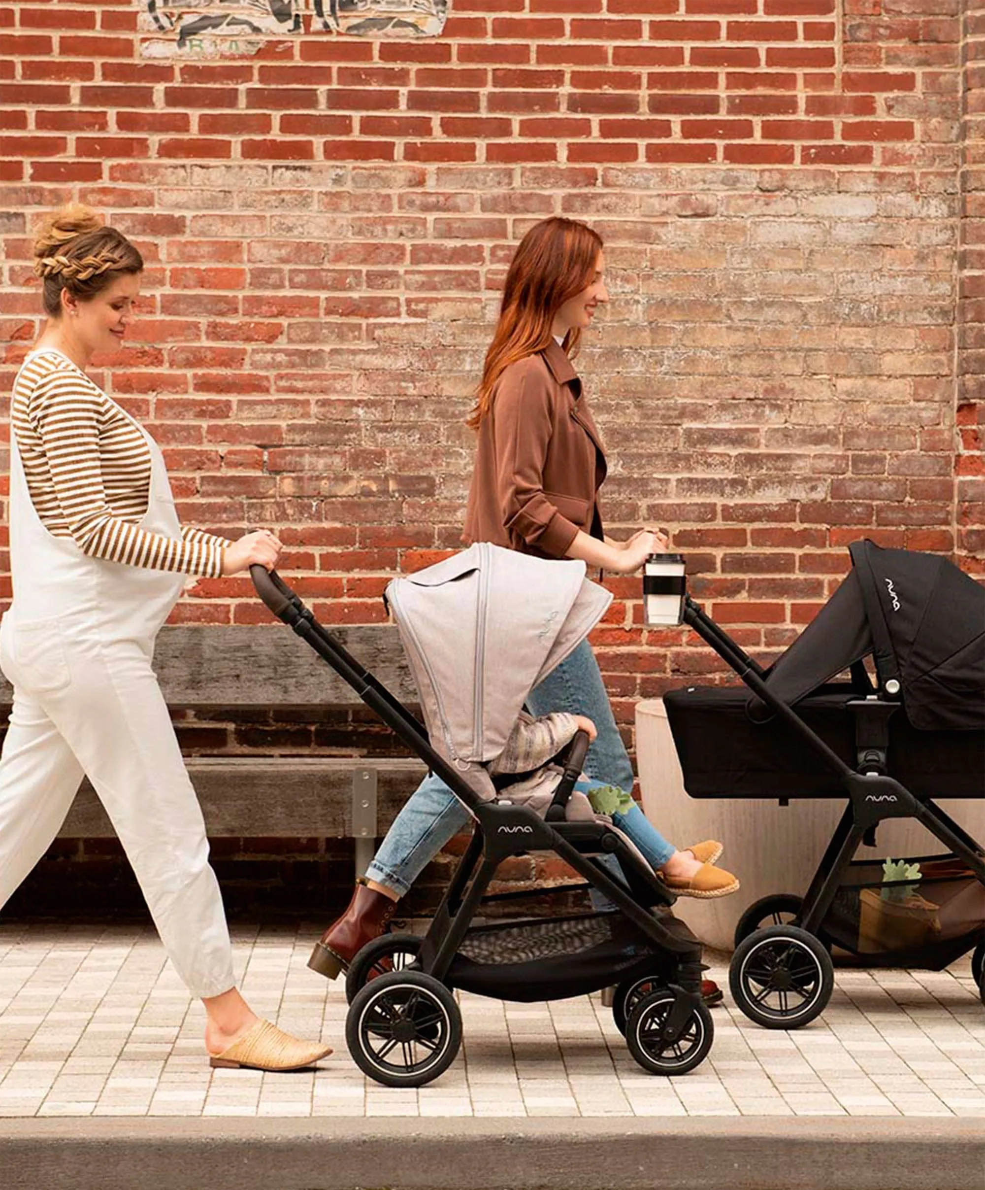 Nuna TRIV Next Urbn Pushchair Bundle with PIPA Urbn Car Seat & LYTL Carrycot (7 Pieces) - Caviar