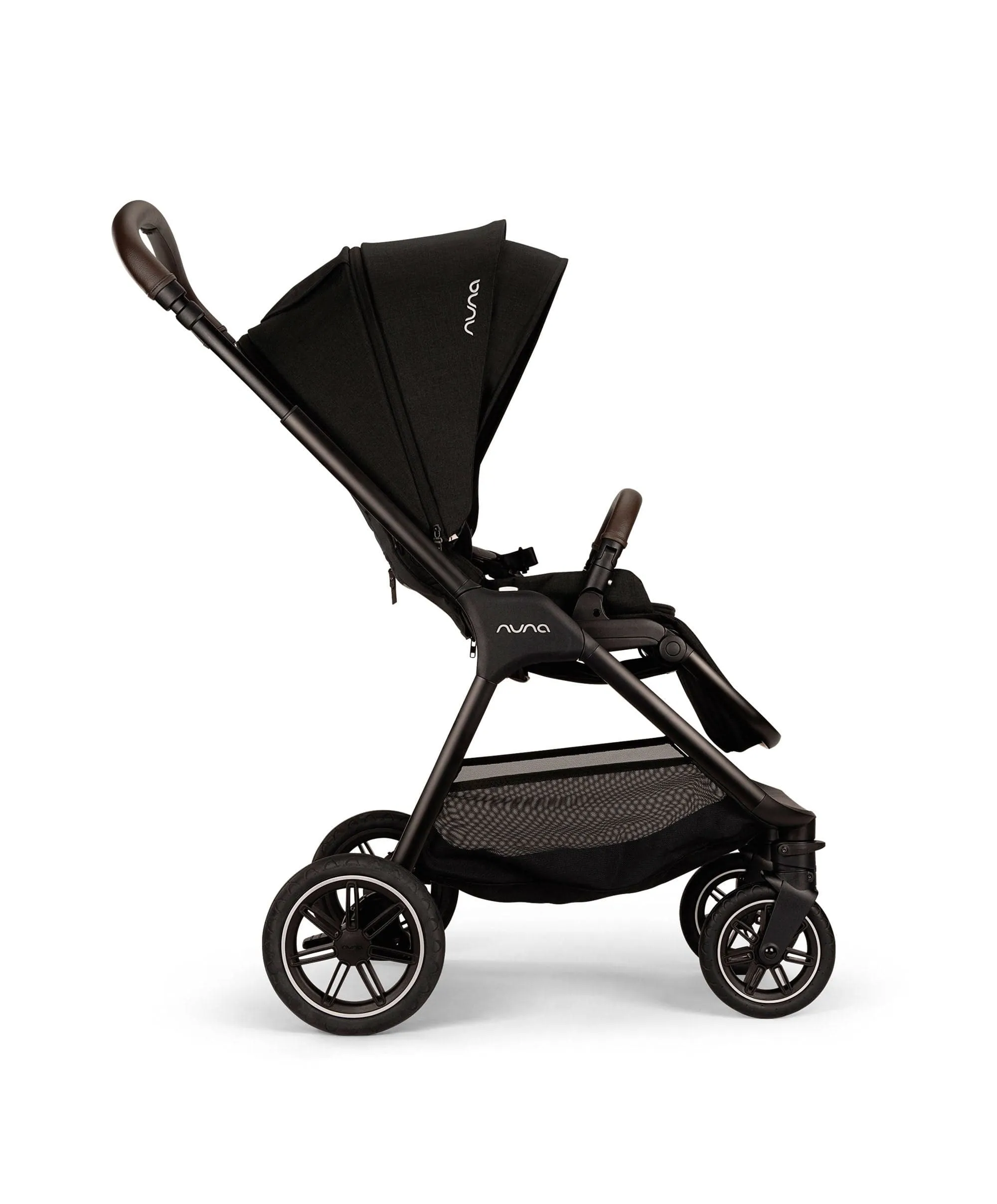 Nuna TRIV Next Urbn Pushchair Bundle with PIPA Urbn Car Seat & LYTL Carrycot (7 Pieces) - Caviar