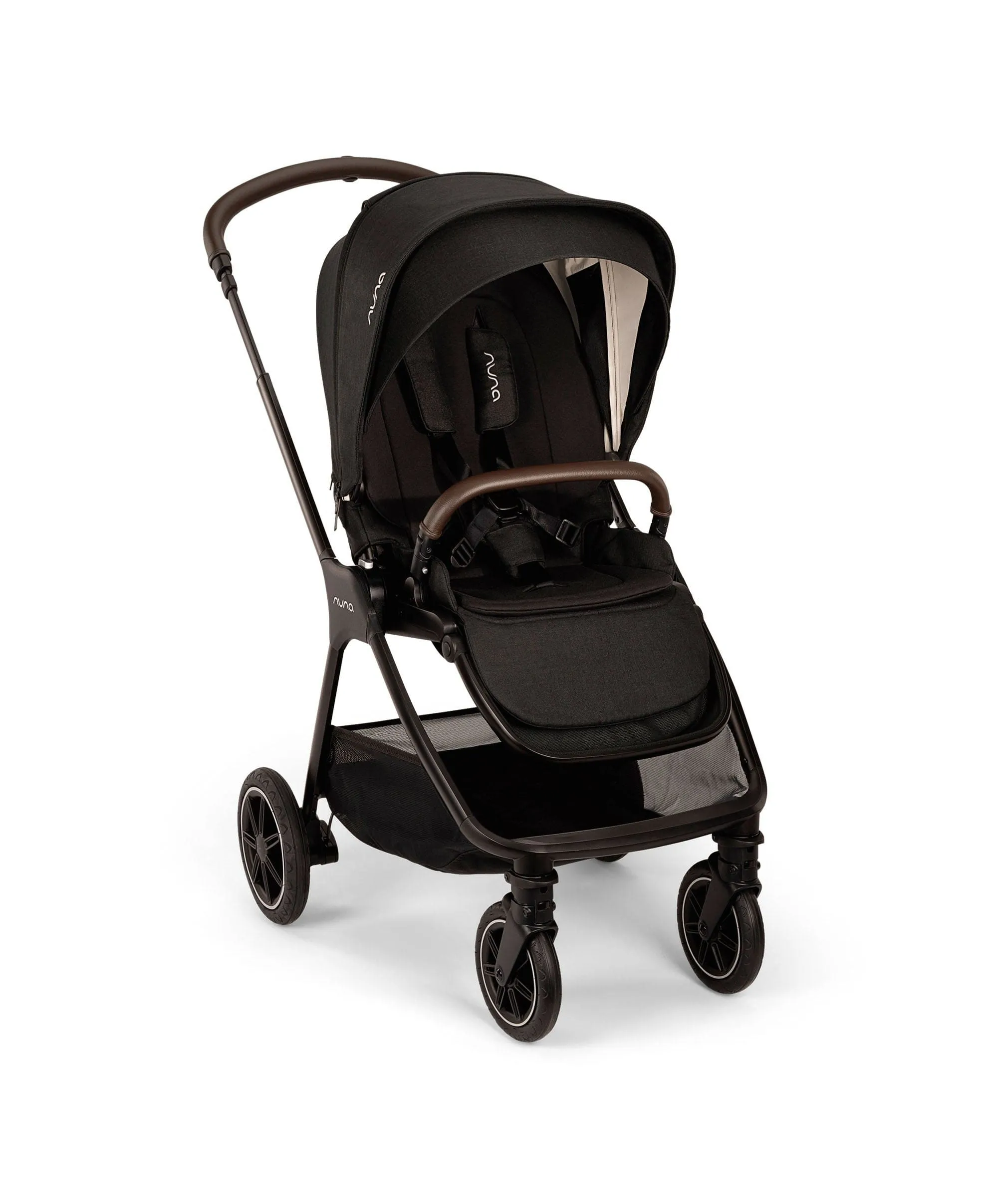Nuna TRIV Next Urbn Pushchair Bundle with PIPA Urbn Car Seat & LYTL Carrycot (7 Pieces) - Caviar