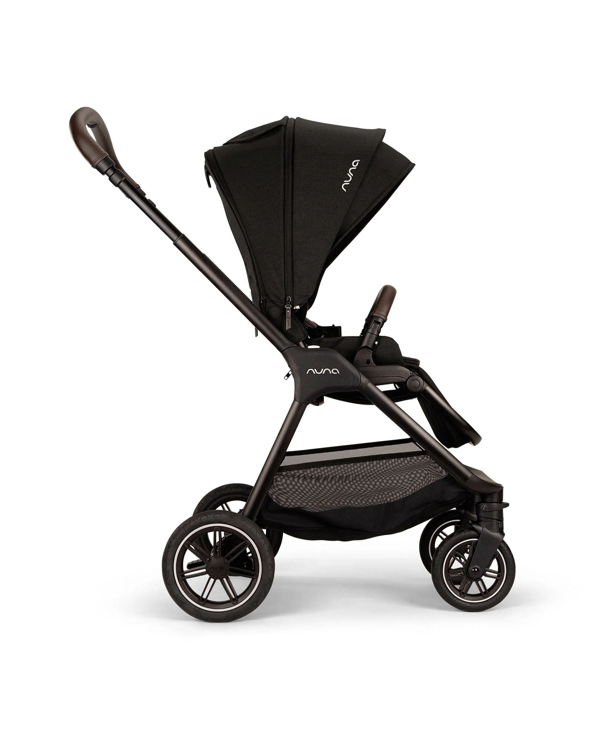 Nuna TRIV Next Urbn Pushchair Bundle with PIPA Urbn Car Seat & LYTL Carrycot (7 Pieces) - Caviar