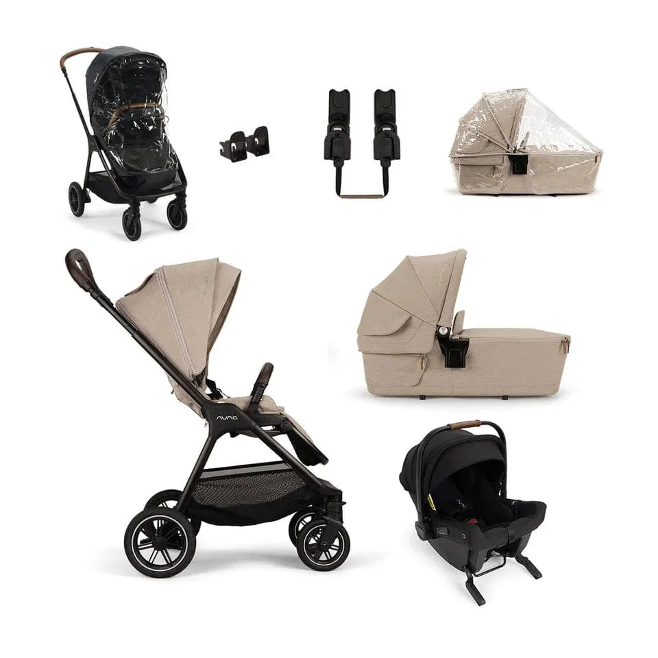 Nuna TRIV Next URBN Travel System - Biscotti