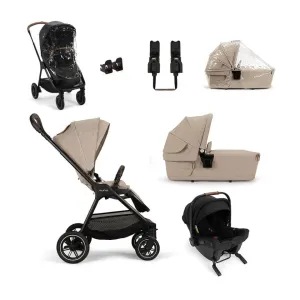 Nuna TRIV Next URBN Travel System - Biscotti