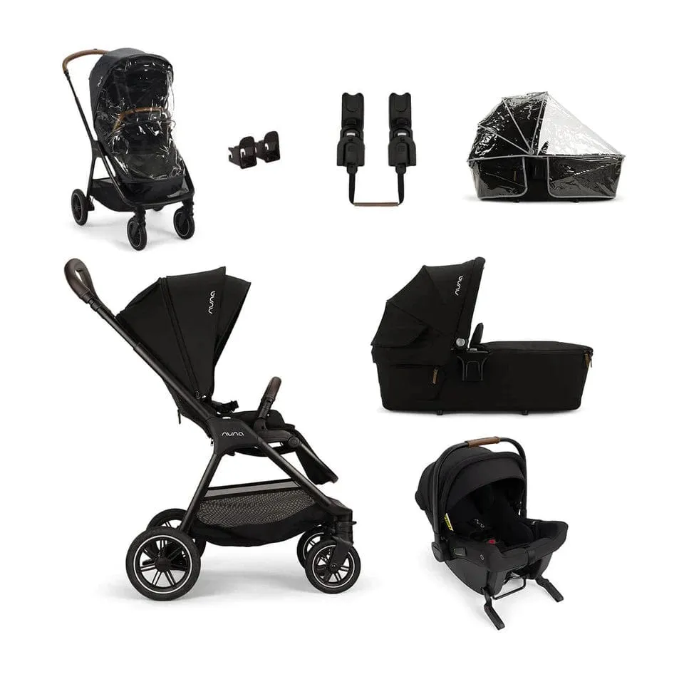 Nuna TRIV Next URBN Travel System - Caviar