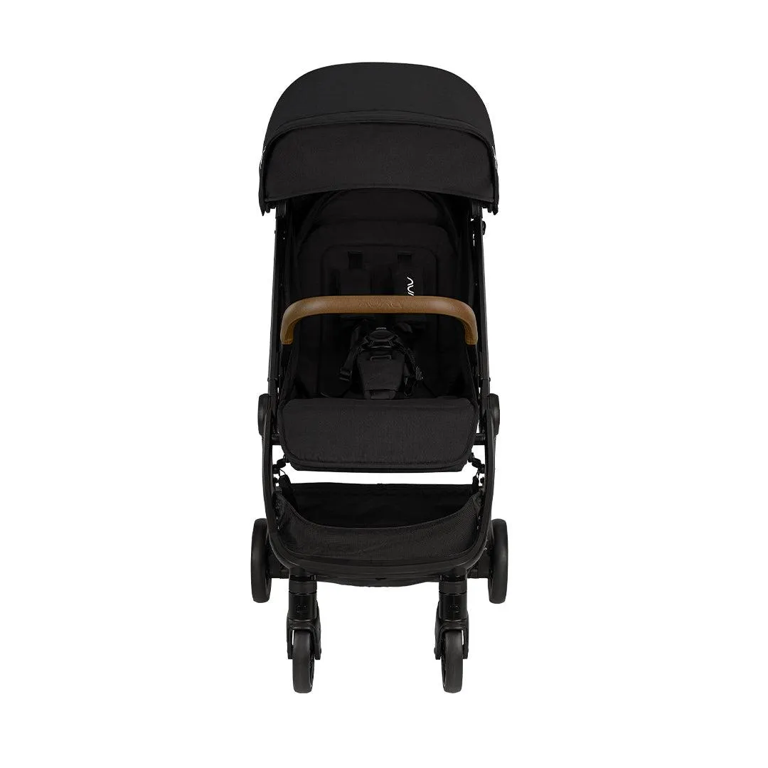 Nuna TRVL Compact Stroller - Caviar