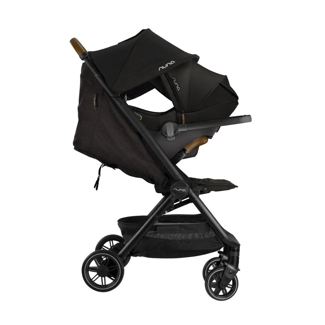 Nuna TRVL Compact Stroller - Caviar