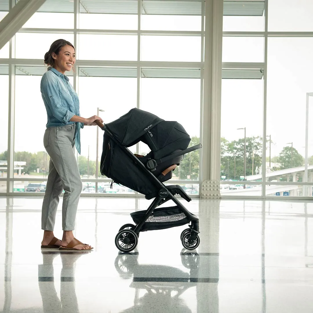 Nuna TRVL Compact Stroller - Caviar