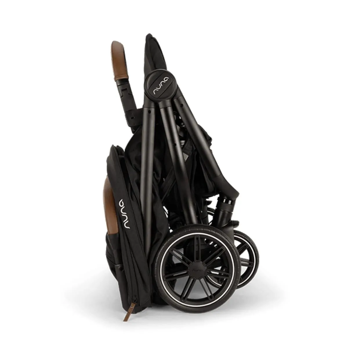 Nuna TRVL Dubl Baby Double Stroller - Caviar