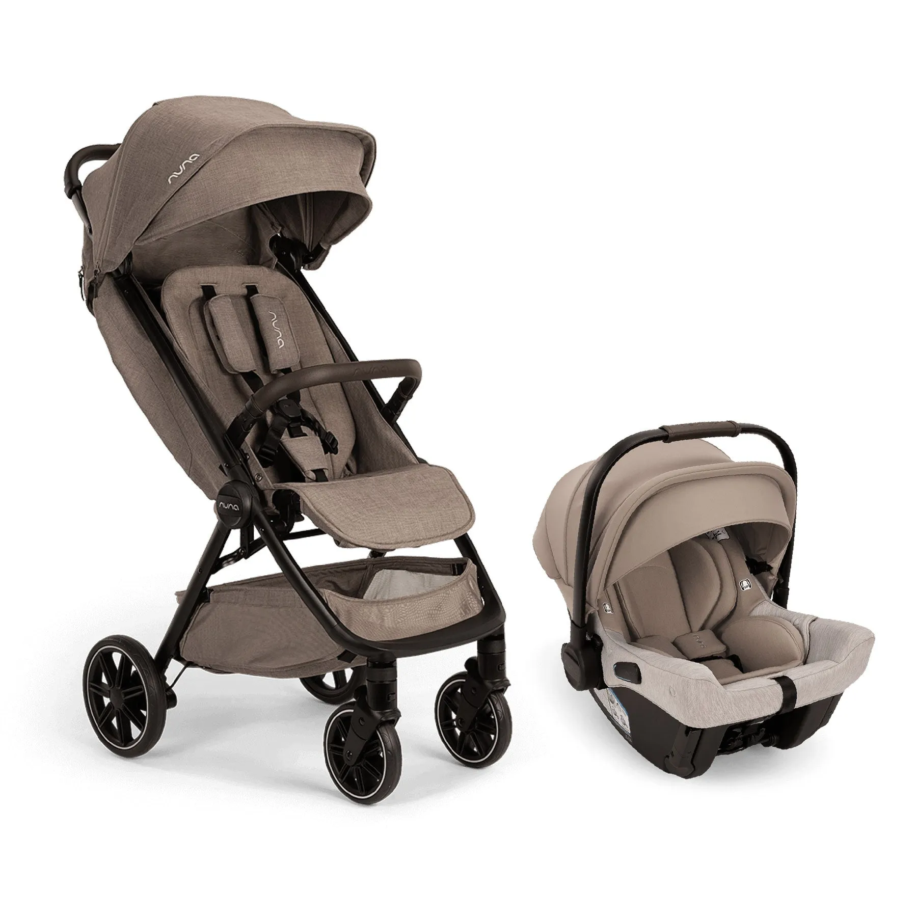 Nuna TRVL LX Stoller and PIPA Urbn Car Seat Travel System