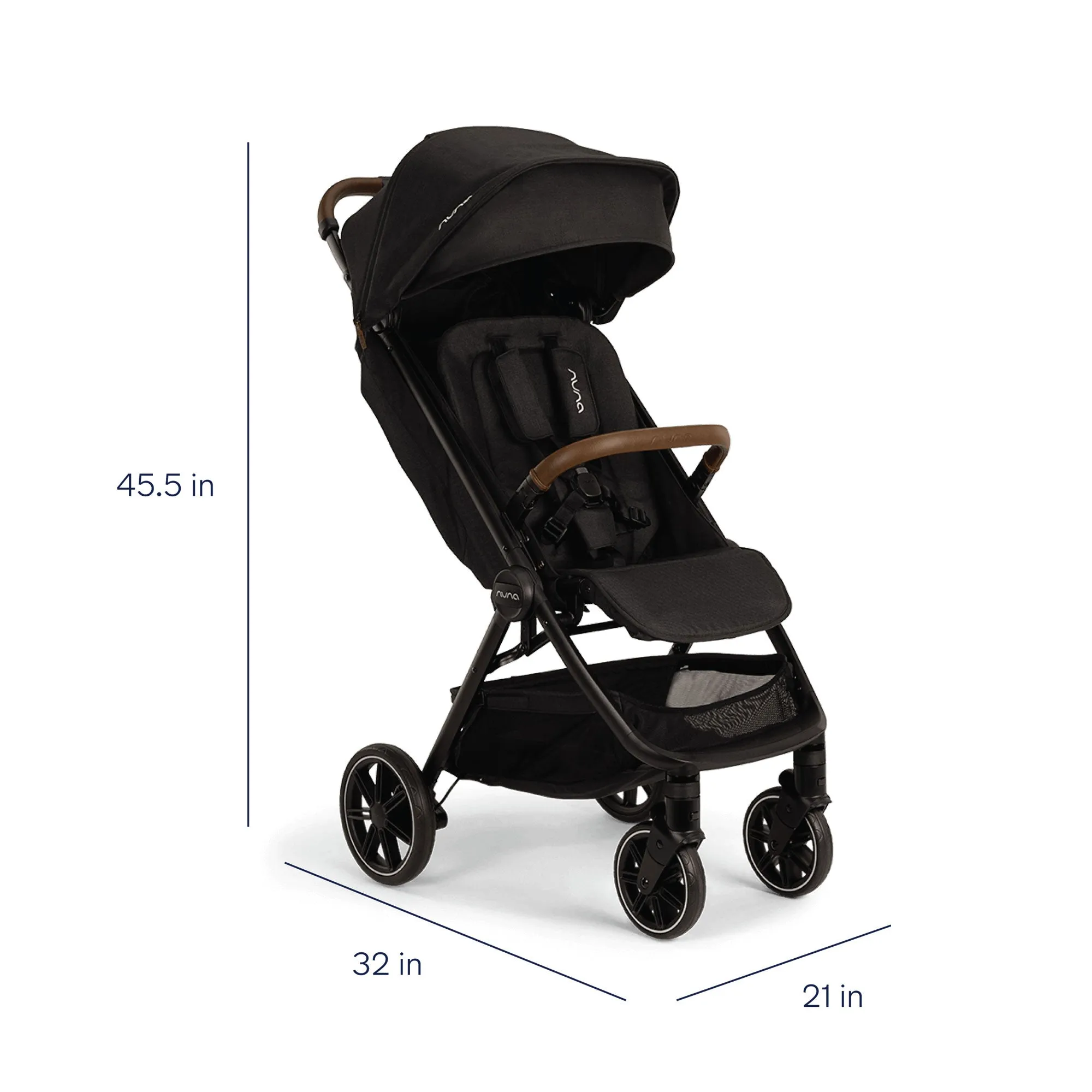 Nuna TRVL LX Stoller and PIPA Urbn Car Seat Travel System