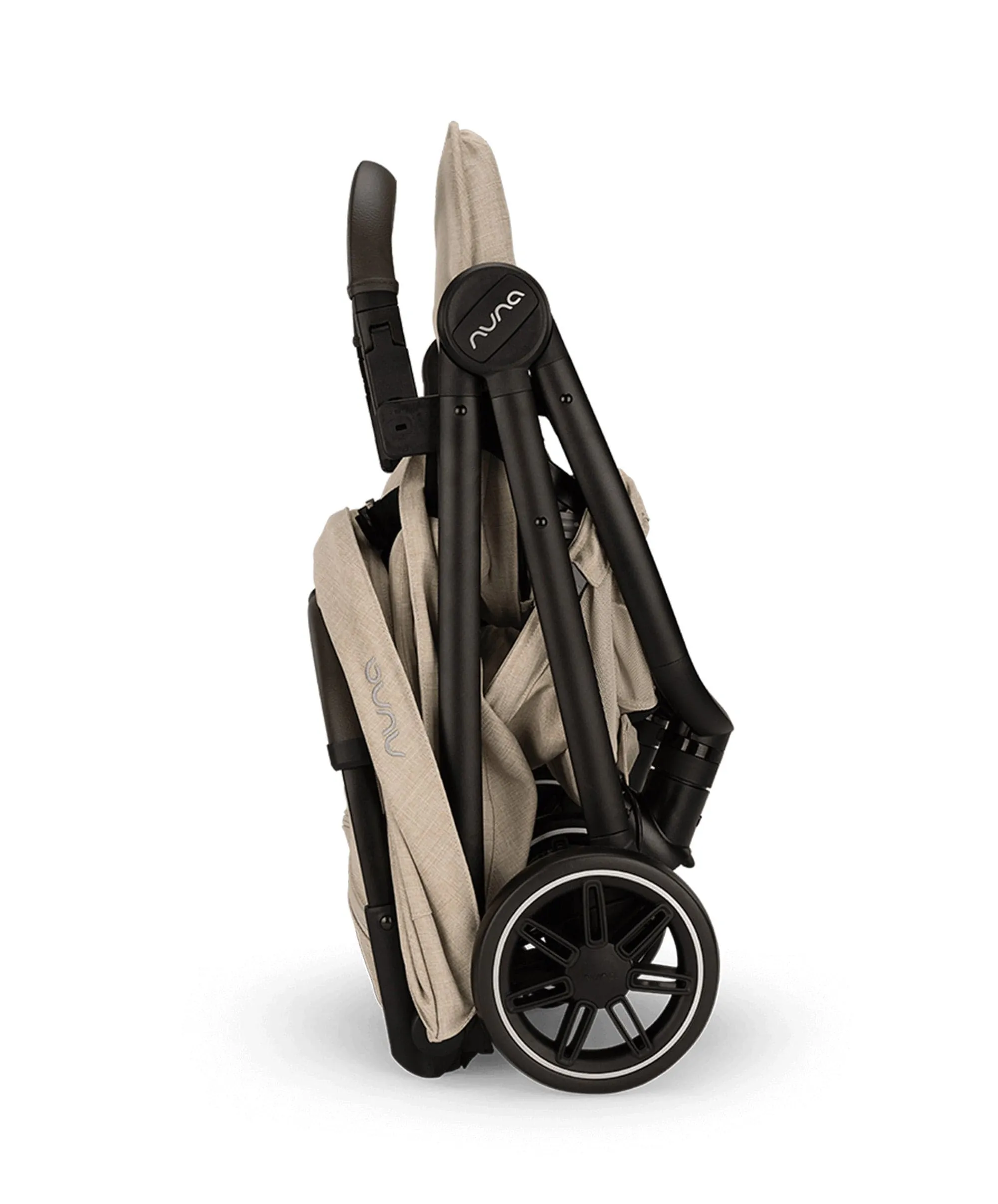 Nuna TRVL Pushchair with Travel Bag & Rain Cover - Biscotti