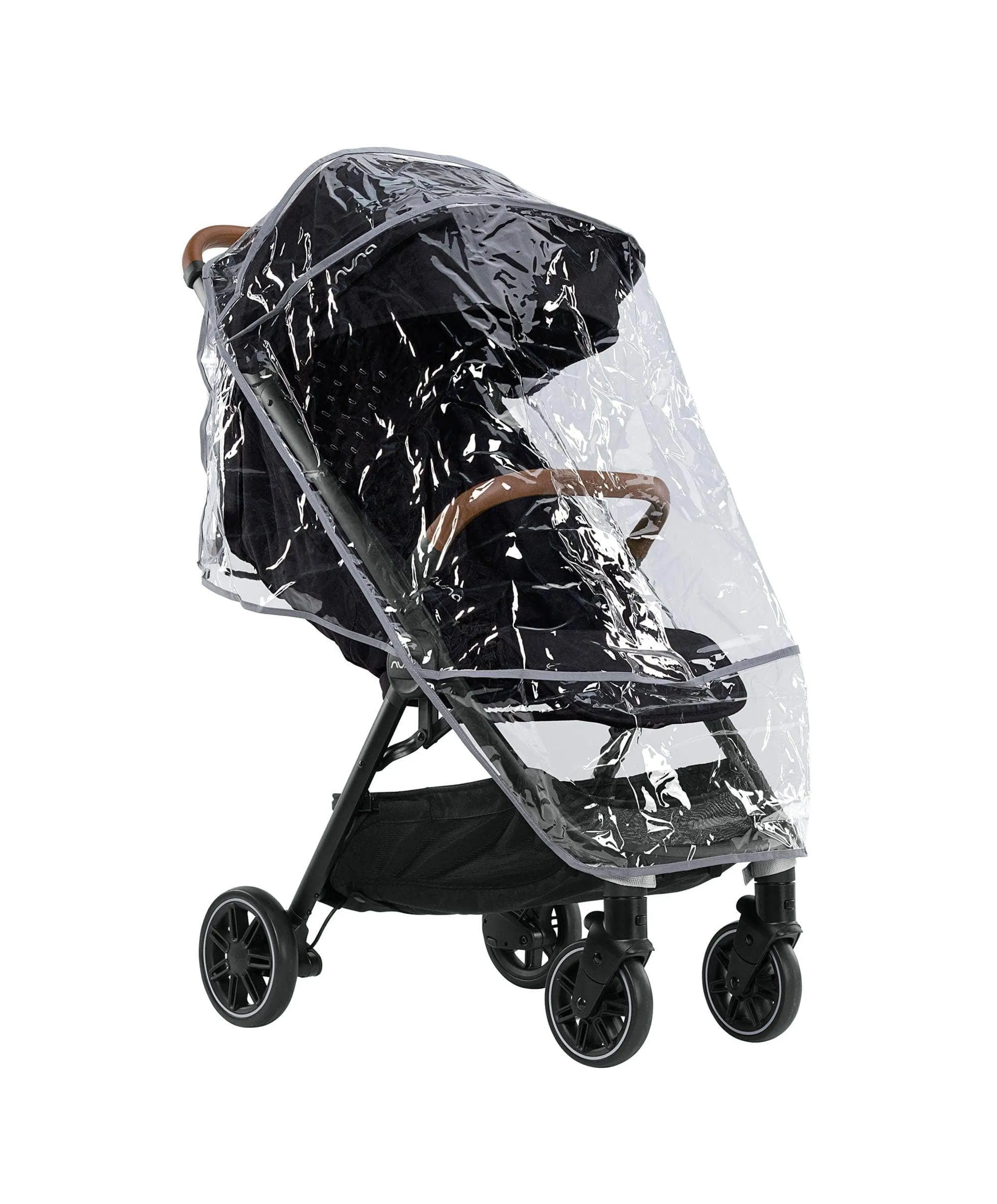 Nuna TRVL Pushchair with Travel Bag & Rain Cover - Biscotti