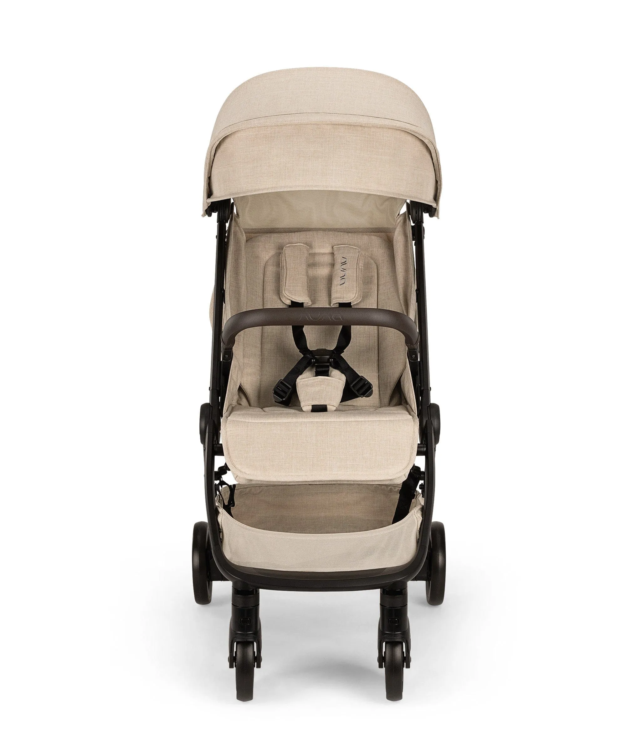 Nuna TRVL Pushchair with Travel Bag & Rain Cover - Biscotti