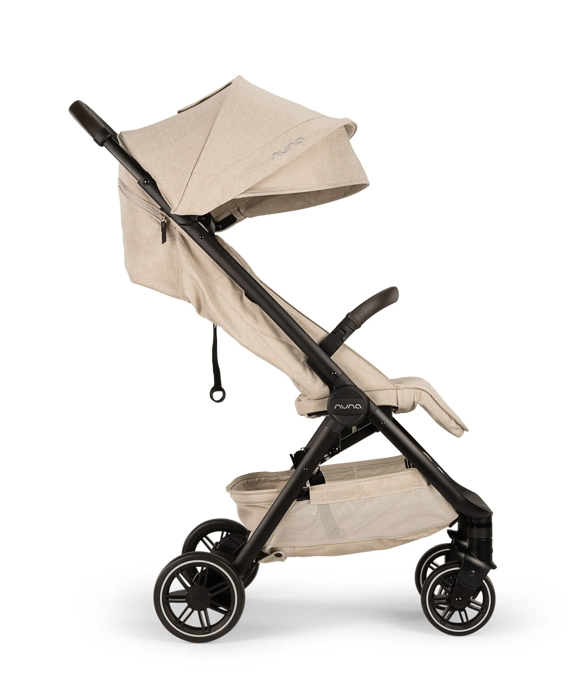 Nuna TRVL Pushchair with Travel Bag & Rain Cover - Biscotti
